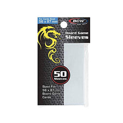 BCW Board Game Sleeves - 56x87mm | Nerdhalla Games