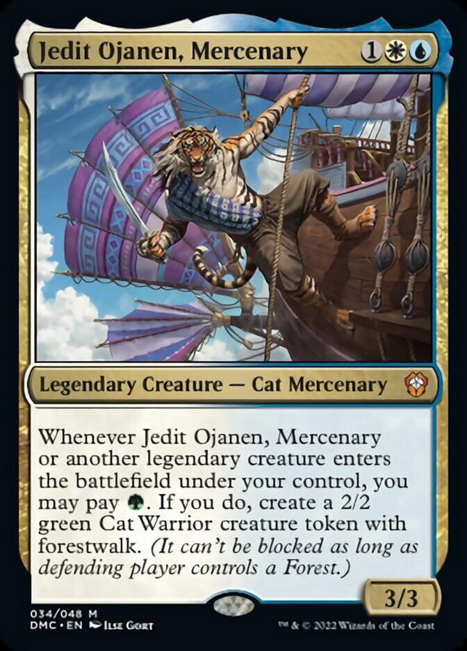 Jedit Ojanen, Mercenary [Dominaria United Commander] | Nerdhalla Games