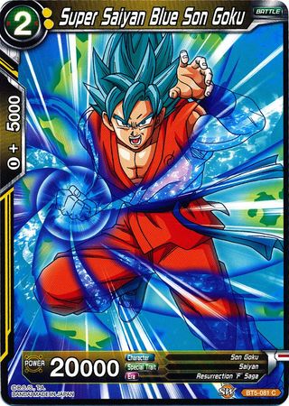 Super Saiyan Blue Son Goku (BT5-081) [Miraculous Revival] | Nerdhalla Games