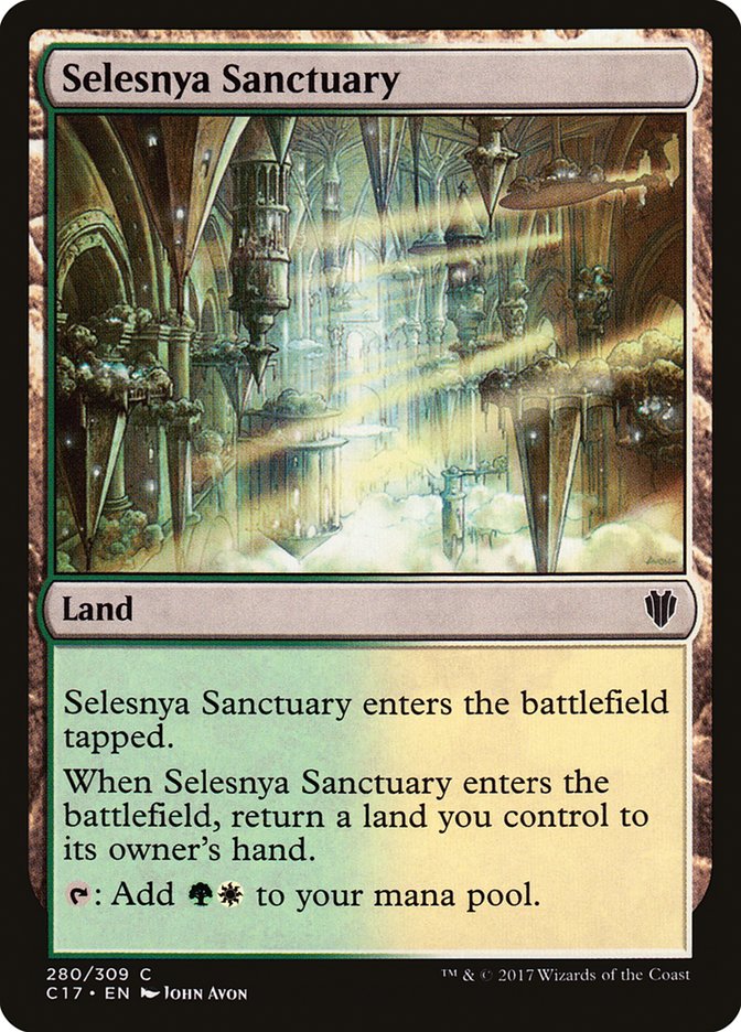 Selesnya Sanctuary [Commander 2017] | Nerdhalla Games