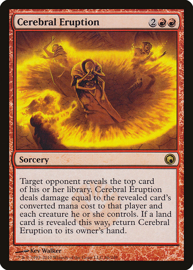 Cerebral Eruption [Scars of Mirrodin] | Nerdhalla Games