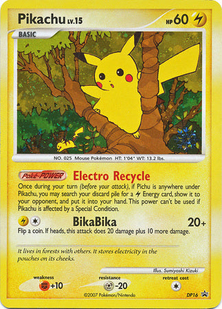 Pikachu (DP16) [Countdown Calendar Promos] | Nerdhalla Games