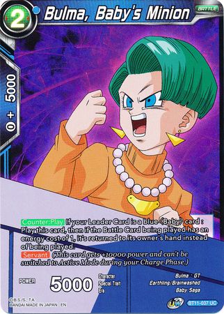 Bulma, Baby's Minion [BT11-037] | Nerdhalla Games