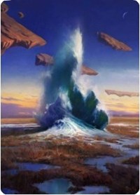 Flooded Strand Art Card [Zendikar Rising Art Series] | Nerdhalla Games