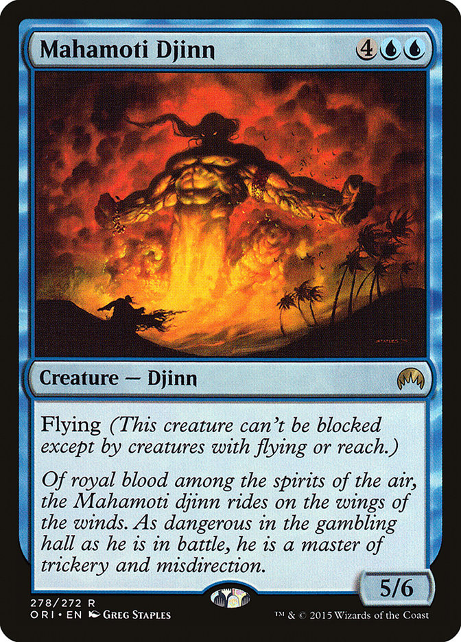 Mahamoti Djinn [Magic Origins] | Nerdhalla Games