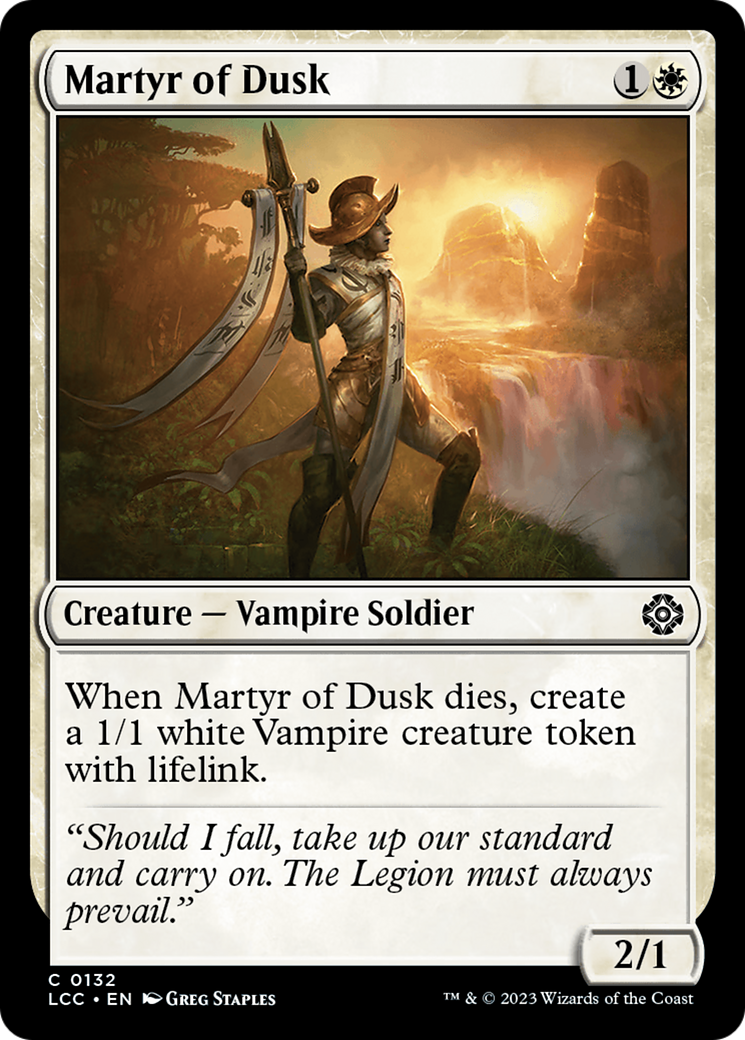 Martyr of Dusk [The Lost Caverns of Ixalan Commander] | Nerdhalla Games