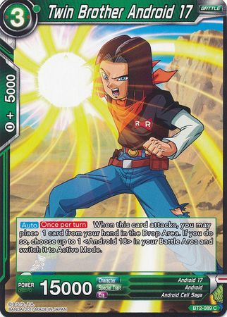 Twin Brother Android 17 [BT2-089] | Nerdhalla Games