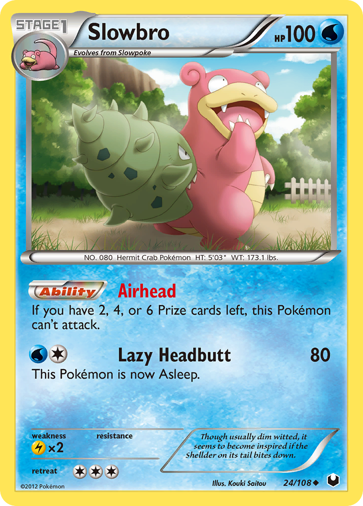 Slowbro (24/108) [Black & White: Dark Explorers] | Nerdhalla Games