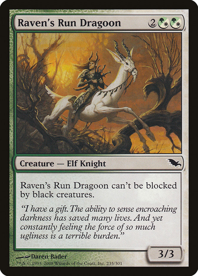 Raven's Run Dragoon [Shadowmoor] | Nerdhalla Games