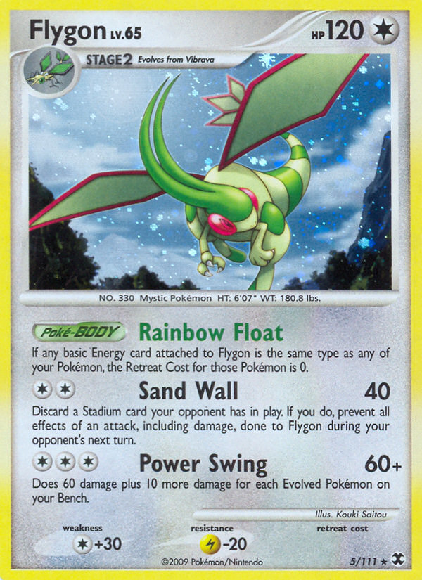 Flygon (5/111) [Platinum: Rising Rivals] | Nerdhalla Games