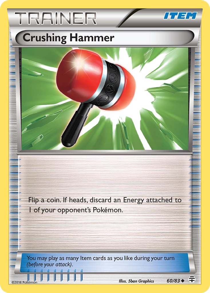 Crushing Hammer (60/83) [XY: Generations] | Nerdhalla Games