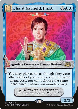 Richard Garfield, Ph.D. [Unsanctioned] | Nerdhalla Games