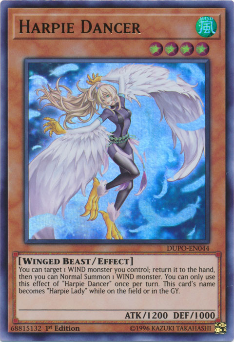 Harpie Dancer [DUPO-EN044] Ultra Rare | Nerdhalla Games