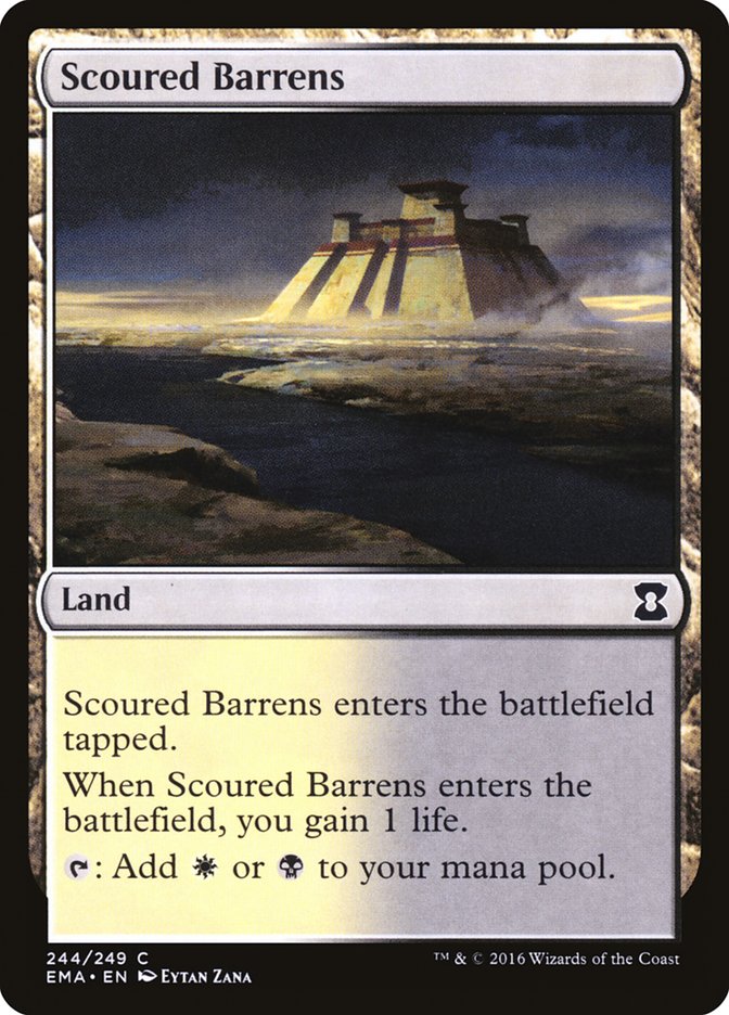 Scoured Barrens [Eternal Masters] | Nerdhalla Games