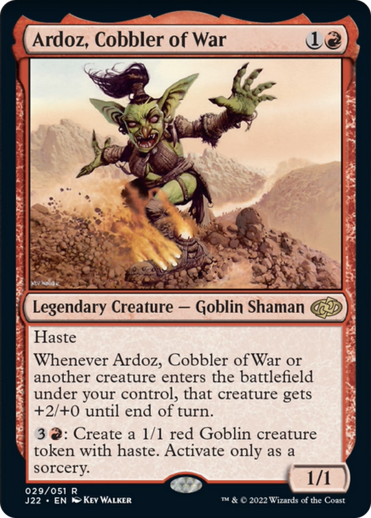 Ardoz, Cobbler of War [Jumpstart 2022] | Nerdhalla Games