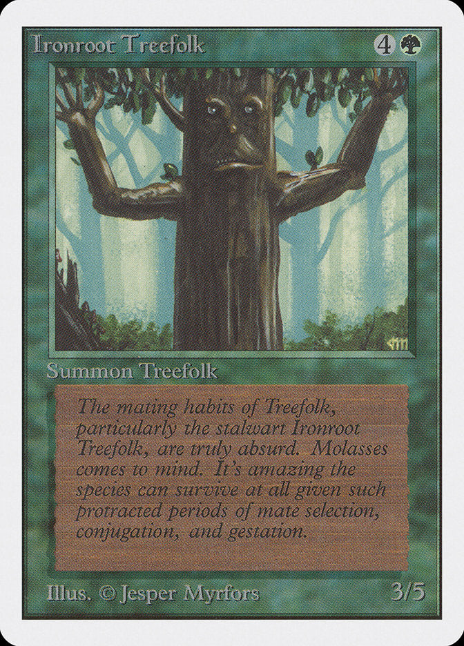 Ironroot Treefolk [Unlimited Edition] | Nerdhalla Games