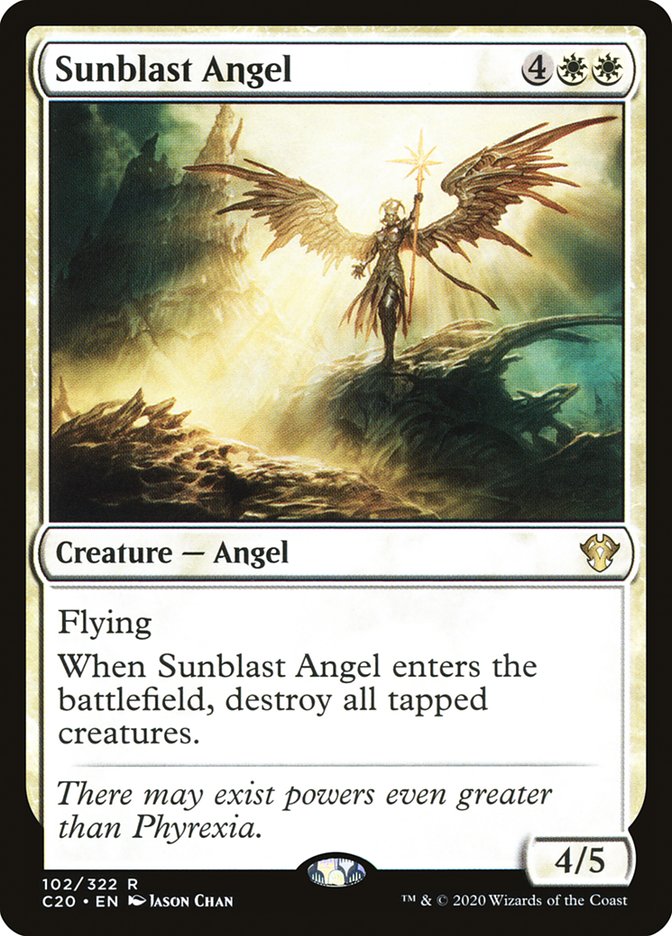 Sunblast Angel [Commander 2020] | Nerdhalla Games