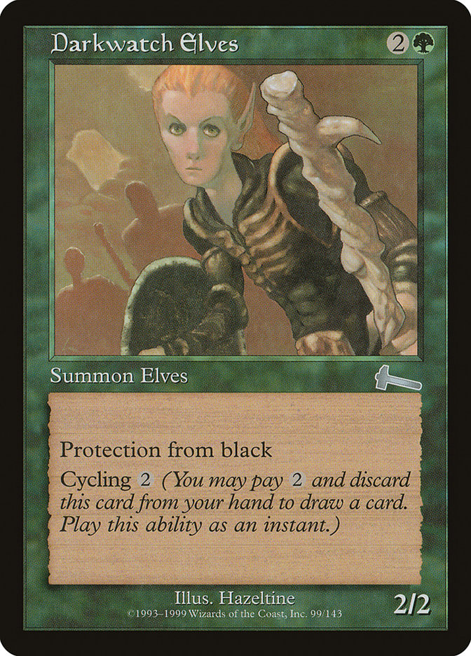 Darkwatch Elves [Urza's Legacy] | Nerdhalla Games