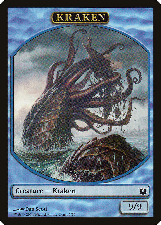 Kraken [Born of the Gods Tokens] | Nerdhalla Games