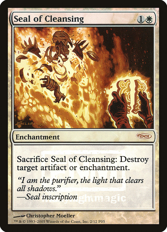 Seal of Cleansing [Friday Night Magic 2005] | Nerdhalla Games