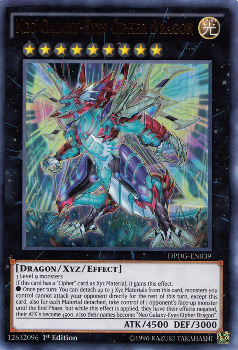 Neo Galaxy-Eyes Cipher Dragon [DPDG-EN039] Ultra Rare | Nerdhalla Games