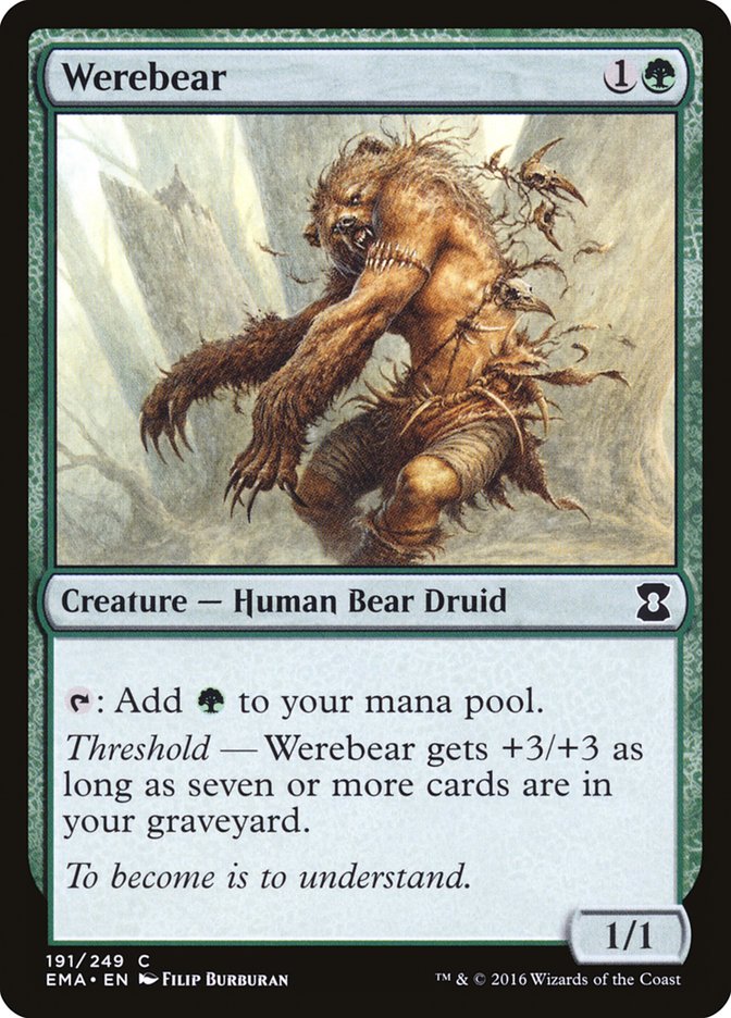 Werebear [Eternal Masters] | Nerdhalla Games