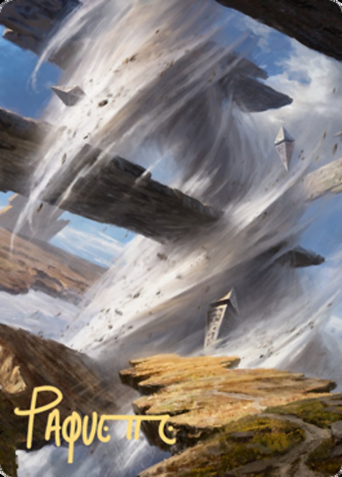 Plains 2 Art Card (Gold-Stamped Signature) [Zendikar Rising Art Series] | Nerdhalla Games