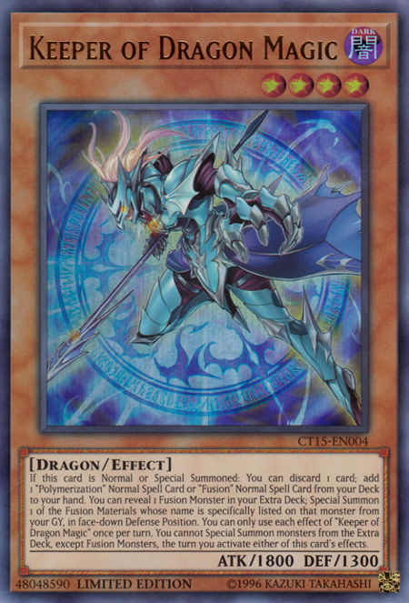 Keeper of Dragon Magic [CT15-EN004] Ultra Rare | Nerdhalla Games