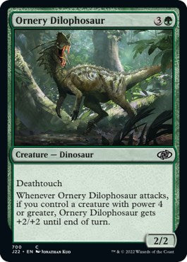 Ornery Dilophosaur [Jumpstart 2022] | Nerdhalla Games