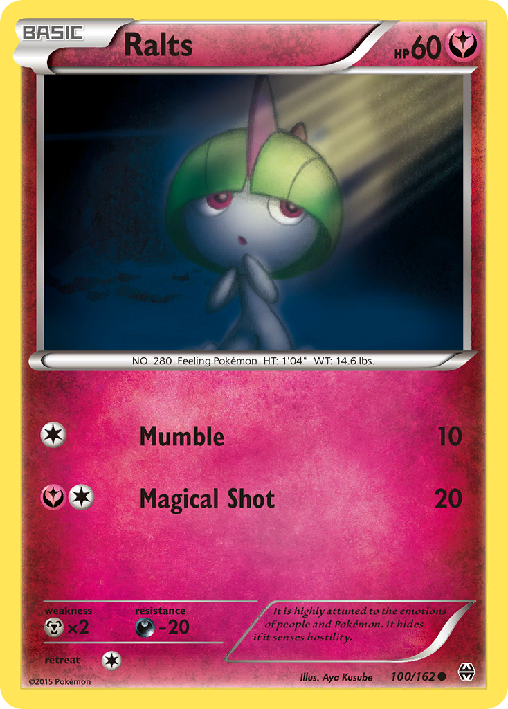 Ralts (100/162) [XY: BREAKthrough] | Nerdhalla Games