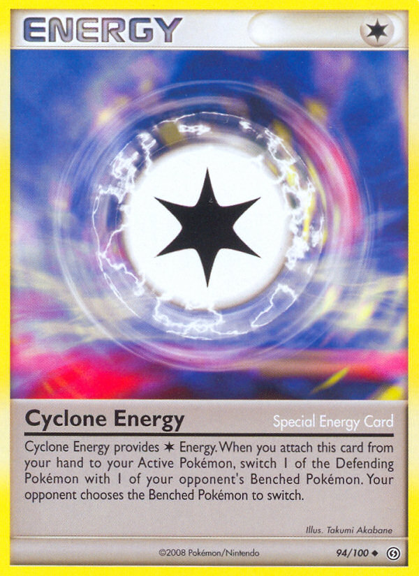 Cyclone Energy (94/100) [Diamond & Pearl: Stormfront] | Nerdhalla Games