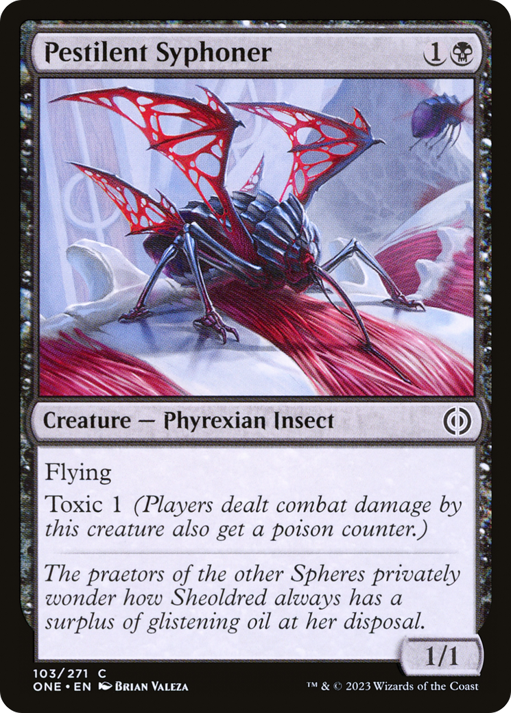 Pestilent Syphoner [Phyrexia: All Will Be One] | Nerdhalla Games