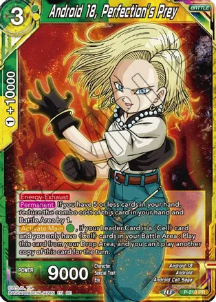 Android 18, Perfection's Prey [P-210] | Nerdhalla Games