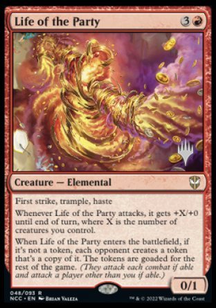 Life of the Party (Promo Pack) [Streets of New Capenna Commander Promos] | Nerdhalla Games