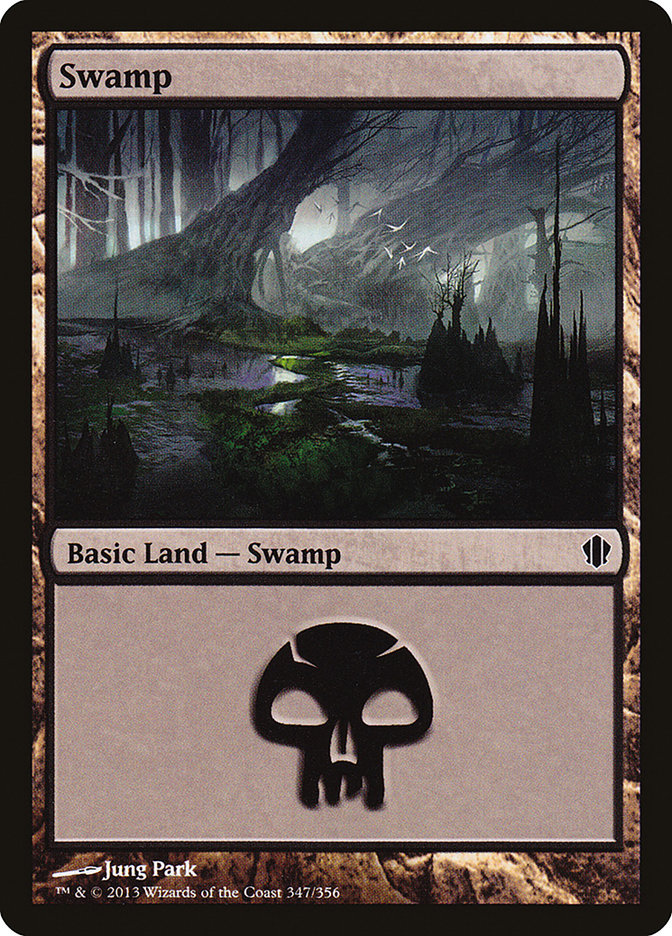 Swamp (347) [Commander 2013] | Nerdhalla Games