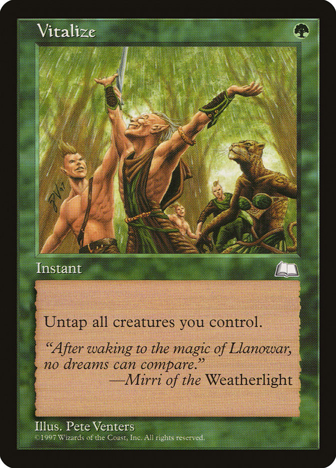 Vitalize [Weatherlight] | Nerdhalla Games