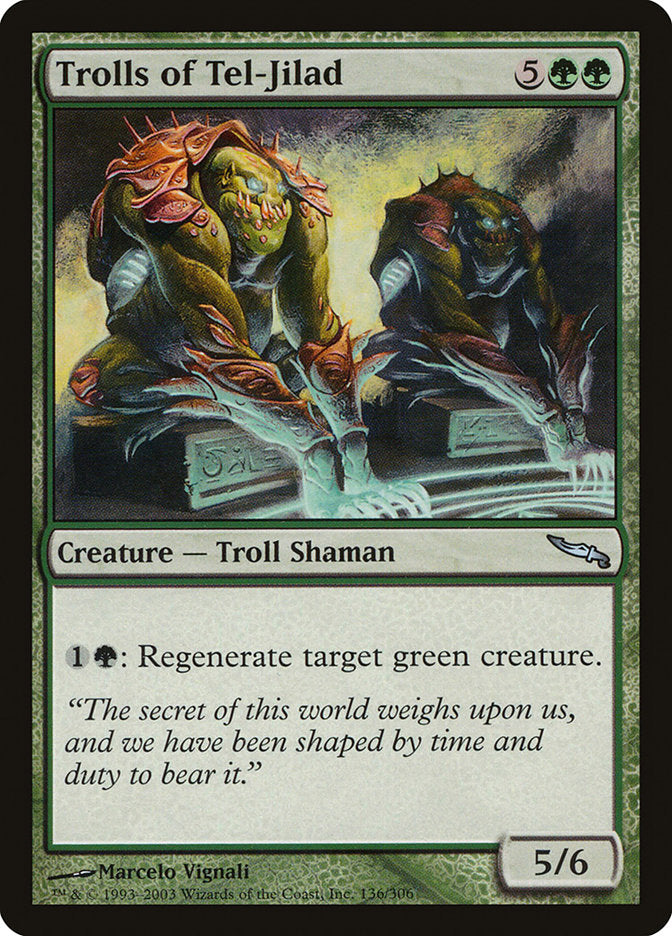 Trolls of Tel-Jilad [Mirrodin] | Nerdhalla Games