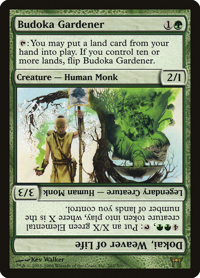 Budoka Gardener // Dokai, Weaver of Life [Champions of Kamigawa] | Nerdhalla Games