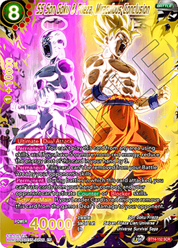 SS Son Goku & Frieza, Miraculous Conclusion (BT14-152) [Cross Spirits] | Nerdhalla Games