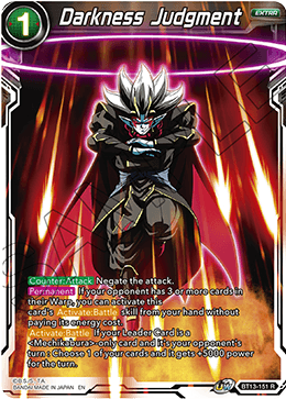 Darkness Judgment (Rare) [BT13-151] | Nerdhalla Games