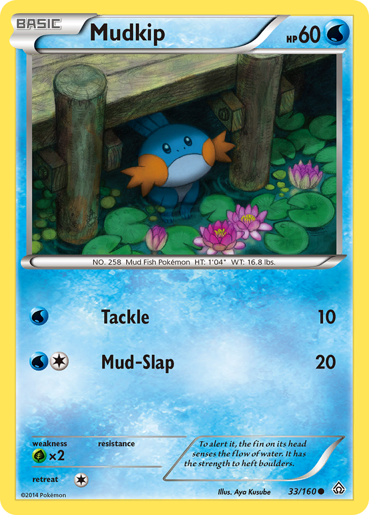 Mudkip (33/160) [XY: Primal Clash] | Nerdhalla Games