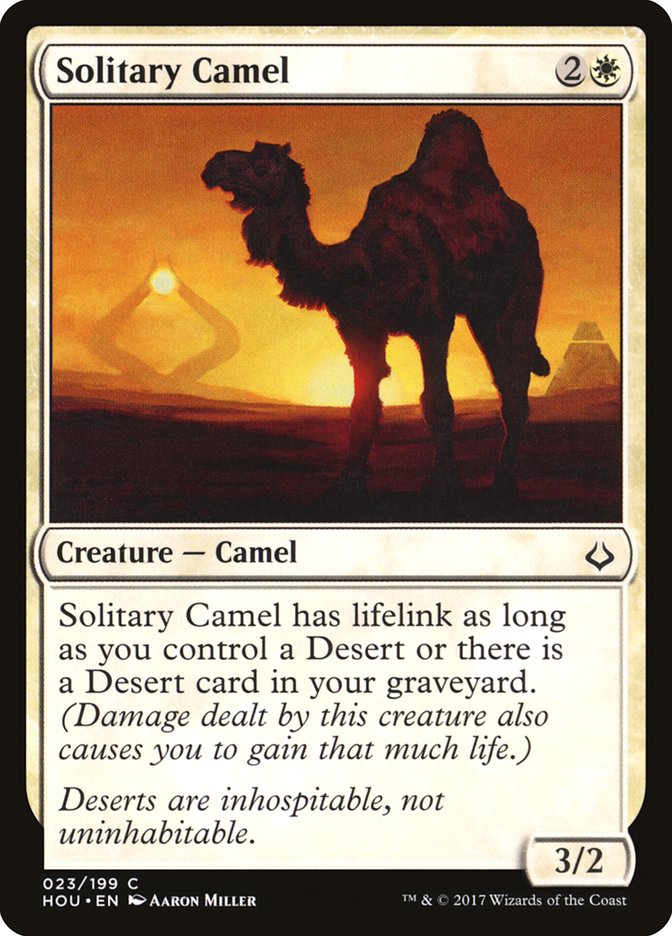 Solitary Camel [Hour of Devastation] | Nerdhalla Games