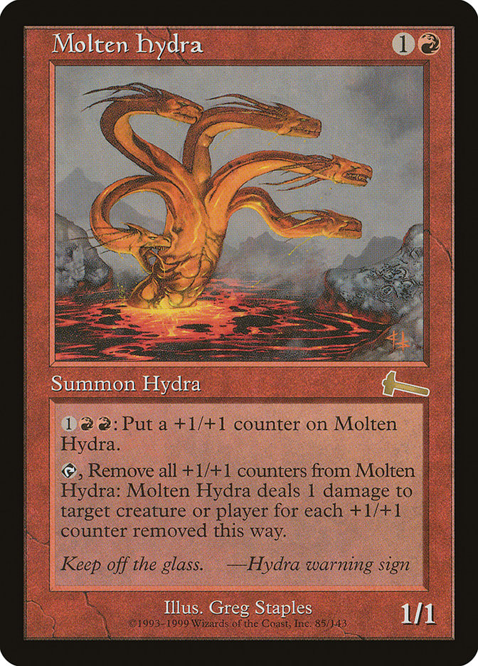 Molten Hydra [Urza's Legacy] | Nerdhalla Games