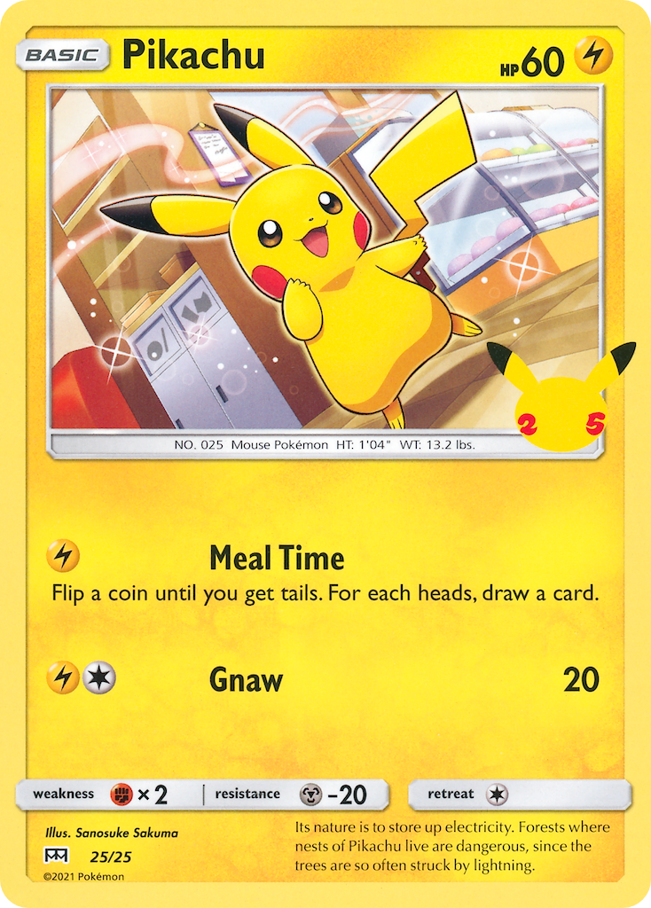 Pikachu (25/25) [McDonald's 25th Anniversary] | Nerdhalla Games