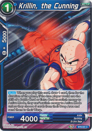 Krillin, the Cunning [BT8-031] | Nerdhalla Games