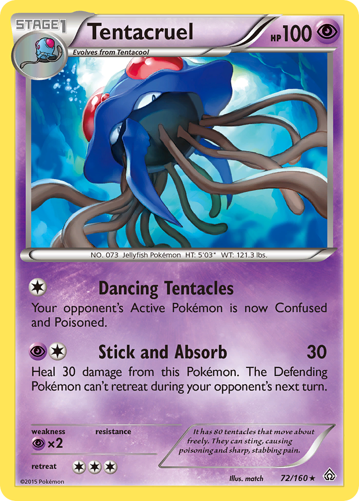 Tentacruel (72/160) [XY: Primal Clash] | Nerdhalla Games