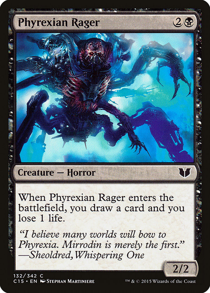 Phyrexian Rager [Commander 2015] | Nerdhalla Games