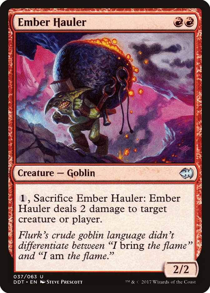 Ember Hauler [Duel Decks: Merfolk vs. Goblins] | Nerdhalla Games