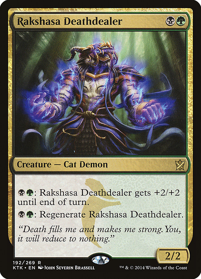 Rakshasa Deathdealer [Khans of Tarkir] | Nerdhalla Games