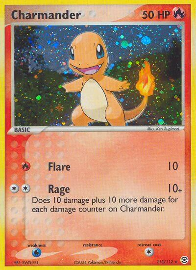 Charmander (113/112) [EX: FireRed & LeafGreen] | Nerdhalla Games